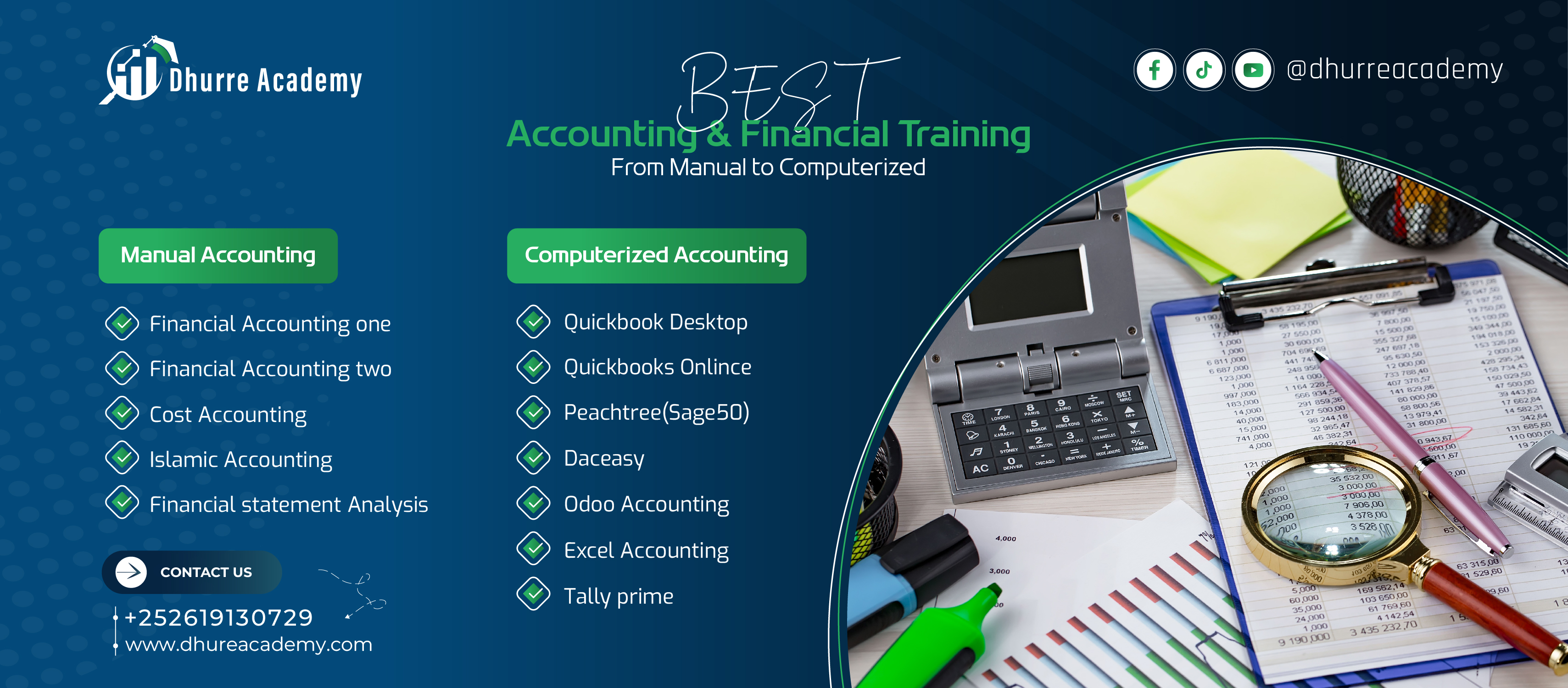 Dhurre Academy Banner